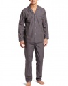 Majestic International Men's Solid Basics Long Sleeve Pajama