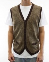 Polo Ralph Lauren Sleeveless V-Neck Sweater Vest Brown 1814409VST-FLTJAQRD-Large