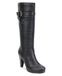G by GUESS's Teza boots add a touch of tailored class to your silhouette. G by GUESS's Teza boots add a touch of tailored class to your silhouette.