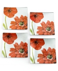 Prima Designs channels the age-old charm of a French cafe in Foil Rouge Paris dishes, featuring bold red flowers, scribbled notes and shimmering silver undertones. Prima Designs channels the age-old charm of a French cafe in Foil Rouge Paris dishes, featuring bold red flowers, scribbled notes and shimmering silver undertones.