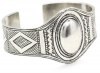 Low Luv by Erin Wasson Afghani Engraved Silver Cuff Bracelet