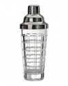 Thomas O'Brien by Reed & Barton Darby Crystal Martini Shaker, Clear/Silver