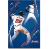 (22x34) Atlanta Braves Jason Heyward Sports Poster Print