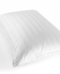 Decidedly luxurious, Lauren Ralph Lauren's Classic pillow is what stylish dreams are made of. Features lofty white down surrounded by a 240 thread count inner shell and finished with a 300 thread count removable cotton dobby cover, boasting tonal pinstripes and an embroidered Lauren Ralph Lauren logo. Accented with piping detail. Decidedly luxurious, Lauren Ralph Lauren's Classic pillow is what stylish dreams are made of. Features lofty white down surrounded by a 240 thread count inner shell and finished with a 300 thread count removable cotton dobby cover, boasting tonal pinstripes and an embroidered Lauren Ralph Lauren logo. Accented with piping detail.