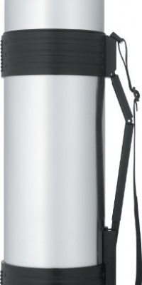 Thermos Nissan 61 Ounce Stainless Steel Bottle with Folding Handle Thermos Nissan 61 Ounce Stainless Steel Bottle with Folding Handle
