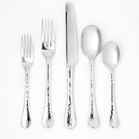 Lafayette is a beautiful rendition of the hand hammered flatware of the colonial period. The 45-pc. set inlcudes service for 8, plus a 5-pc hostess set. Lafayette is a beautiful rendition of the hand hammered flatware of the colonial period. The 45-pc. set inlcudes service for 8, plus a 5-pc hostess set.