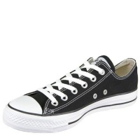 Converse Chuck Taylor All Star Shoes (M9166) Low top in Black, Size: 9 D(M) US Mens / 11 B(M) US Womens, Color: Black