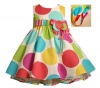 Bonnie Jean Baby Girls Polka Dot Balloon Birthday Dress , Multi , 18M