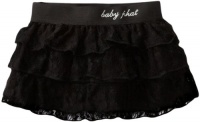 Baby Phat - Kids Baby-girls Infant Lace Skirt, Black, 18