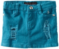Baby Phat - Kids Girls 2-6X Denim Skirt, Peacock, 4 Baby Phat - Kids Girls 2-6X Denim Skirt, Peacock, 4