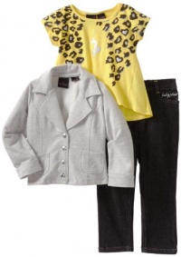Baby Phat - Kids Girls 2-6X Tod Jacket And Denim Jean Set, Black, 2T Baby Phat - Kids Girls 2-6X Tod Jacket And Denim Jean Set, Black, 2T