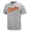 MLB Baltimore Orioles Official Wordmark Short Sleeve Basic Tee Men's