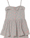 Roxy Kids Girls 7-16 Tea Time Skirt, Heather, Large