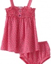 Splendid Littles Baby-girls Infant Polka Dot Dress And Bloomer Set, Confetti, 12-18 Months