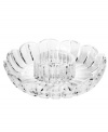 Enhance your favorite recipes with the sparkling sophistication of Alexandria serveware. With a striking fluted edge and classic lines, this Crystal Clear relish dish puts old world elegance at the top of your menu.