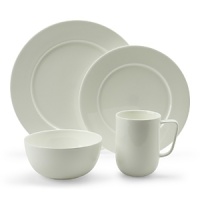 Perfect for everyday dining and special occasions alike, this vivid white dinnerware from Hudson Park layers beautifully with accessories in an array of colors and patterns. Perfect for everyday dining and special occasions alike, this vivid white dinnerware from Hudson Park layers beautifully with accessories in an array of colors and patterns.