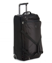You're flying with the lightweight appeal and convenience of this rolling duffel. Four 360-degree spinners respond to the simple flick of your wrist, while built-in organizational pockets and an add-a-bag strap let you add on more without feeling weighed down. Limited lifetime warranty. You're flying with the lightweight appeal and convenience of this rolling duffel. Four 360-degree spinners respond to the simple flick of your wrist, while built-in organizational pockets and an add-a-bag strap let you add on more without feeling weighed down. Limited lifetime warranty.