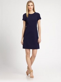 EXCLUSIVELY AT SAKS. The perfect wear-everywhere piece, in a chic, structured silhouette.Jewel necklineCap sleevesOverlocked princess seamsBack zipAbout 36¾ from shoulder to hem57% viscose/39% polyester/4% elastaneDry cleanImportedModel shown is 5'10½ (179cm) wearing US size Small. EXCLUSIVELY AT SAKS. The perfect wear-everywhere piece, in a chic, structured silhouette.Jewel necklineCap sleevesOverlocked princess seamsBack zipAbout 36¾ from shoulder to hem57% viscose/39% polyester/4% elastaneDry cleanImportedModel shown is 5'10½ (179cm) wearing US size Small.