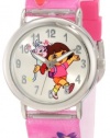 Nickelodeon Kids' DTE1080B Dora gift backpack set Watch