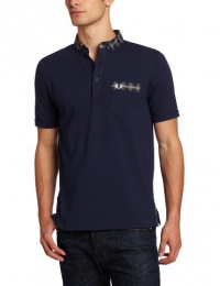 Fred Perry Men's Woven Check Collar Shirt Fred Perry Men's Woven Check Collar Shirt