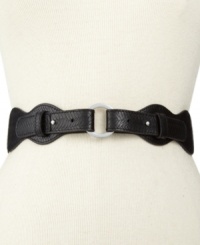 Subtle fashion, stretched to the limits by Style&co. With an embossed faux-leather stretch body and unique pullback closure. Subtle fashion, stretched to the limits by Style&co. With an embossed faux-leather stretch body and unique pullback closure.