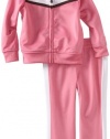 Puma - Kids Girls 2-6X 2T-4T Tricot Set, Azalea Pink, 2T