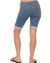 Women's Vince Bermuda Jean Shorts in Caribbean