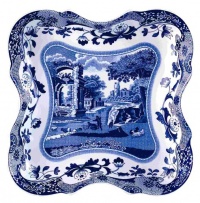 Spode Blue Italian Devonia Tray