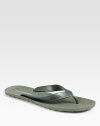 Comfortable and flexible with endless summer style.Thong sandalRubber upperRubber soleMade in Italy