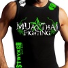 Muay Thai Fighting Black Muscle Stryker Sleeveless Tank Top T-shirt Top Tapout UFC MMA Brazilian Jiu Jitsu * Please Let Us Know the Size You Would Like Available in Size (Small,medium,large,xl,2xl,3xl