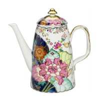 Mottahedeh Tobacco Leaf Coffee Pot 8 in Mottahedeh Tobacco Leaf Coffee Pot 8 in
