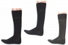 HUGO BOSS Men's Boss Black 3 Pack Socks,Dark Brown,Size 10-13