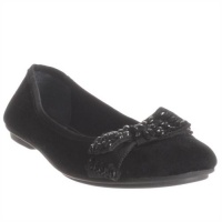 ALFANI Amor Flats W Bow Women's Blacks Shoes sz 5.5 M ALFANI Amor Flats W Bow Women's Blacks Shoes sz 5.5 M