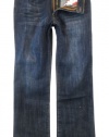 Lucky Brand Mens 181 Relaxed Fit Straight Leg Dark Wash Jeans