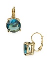 kate spade new york's faceted teal drops sparkle with color. Whether it's day or date night, these earrings give your look a hit of coolly hued glamour.