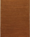 Area Rug 8x11 Rectangle Solid/Striped Golden Brown Color - Surya Artist Studio Rug from RugPal