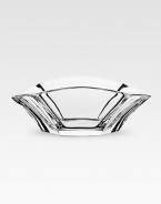 A sloping rim and fluid curves distinguish a finely crafted bowl made of pure lead crystal. From the Gingko Collection 3½H X 8¾ diam. Hand wash Made in France