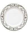 Set the table in vintage elegance with the Autumn Legacy collection from Lenox. This classic collection features vine-like patterns in platinum with all the charm of a Parisian antique market.