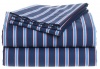 Tommy Hilfiger, Christopher Stripe Collection, 200-Thread-Count Cotton Twin Extra Long Sheet Set