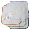 Satsuma Designs 5 Pack Organic Flannel Wash Cloths and Wipes