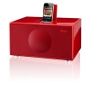 GenevaSound M All-in-One Stereo for iPod, iPhone, Radio, Line-in - Medium (Red)