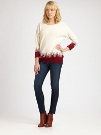 Colorful, textural zig-zag trim lends a playful edge to this soft, alpaca blend pullover.Jewel necklineThree-quarter dolman sleevesRib-knit cuffs and hemAbout 28 from shoulder to hem91% alpaca/9% polyamideDry cleanImportedModel shown is 5'10 (177cm) wearing US size Small. Colorful, textural zig-zag trim lends a playful edge to this soft, alpaca blend pullover.Jewel necklineThree-quarter dolman sleevesRib-knit cuffs and hemAbout 28 from shoulder to hem91% alpaca/9% polyamideDry cleanImportedModel shown is 5'10 (177cm) wearing US size Small.