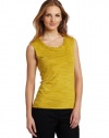 Jones New York Women's Sleeveless Scoop Neck Shell Sweater