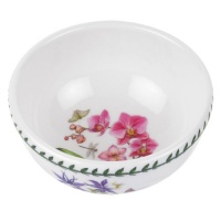 Portmeirion Exotic Botanic Garden Individual Fruit Salad Bowl with Orchid Portmeirion Exotic Botanic Garden Individual Fruit Salad Bowl with Orchid