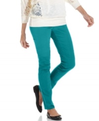 Designed with a flattering stretch, Style&co.'s colored pants are the perfect way to update your closet. Designed with a flattering stretch, Style&co.'s colored pants are the perfect way to update your closet.
