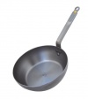 DeBuyer Mineral B Element Country Cheff Iron Pan, 12.6-Inch Round