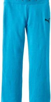 Puma - Kids Girls 2-6X Little Core Yoga Pant, Blue Jewel, 6 Puma - Kids Girls 2-6X Little Core Yoga Pant, Blue Jewel, 6