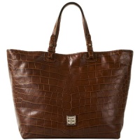 Dooney & Bourke Croco Extra Large Tote, Cognac Dooney & Bourke Croco Extra Large Tote, Cognac