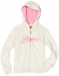 Puma - Kids Girls 7-16 Edv Hoody Sweater, Oatmeal, Large Puma - Kids Girls 7-16 Edv Hoody Sweater, Oatmeal, Large