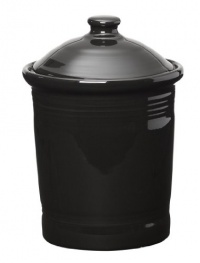 Fiesta 1-Quart Small Canister, Black